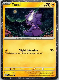 Toxel 119 (Cosmos Holo) Promo Scarlet & Violet Promos NM - Image 1