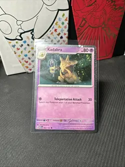 Pokemon TCG Kadabra Pokemon Promos 064/165 Holo Promo Cosmos Holo Rare Promo - Image 1