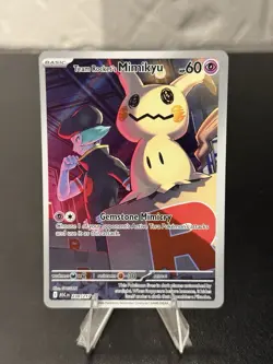 Pokemon TCG Team Rocket's Mimikyu Illustration Rare 238/217 Ascended Heroes - Image 1