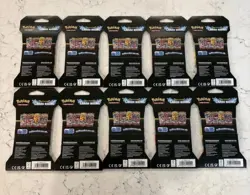Pokemon Lot - Chaos Rising Sleeved Booster Pack Factory Sealed Lot Of 10 - Image 2