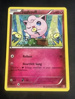 Jigglypuff 12/30 XY Trainer Kit: Bisharp & Wigglytuff Pokemon - Image 1