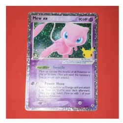 Pokemon Mew ex 88/92 EX Legend Maker Ultra Rare 90 HP Holo English - Image 1
