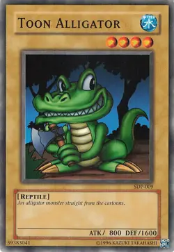 Yu-Gi-Oh! TCG Toon Alligator - Image 1