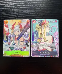 Yamato and Black Maria ST13-016/OP08-74 Illustration Box 2 promos 2 pack - Image 1