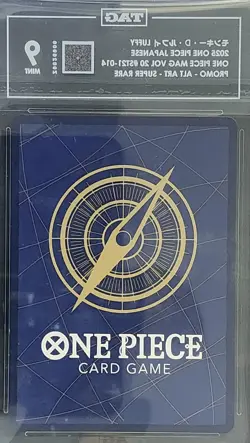 One Piece TAG 9 Monkey.D.Luffy ST21-014 Promo Magazine Vol. 20 Japanese - Image 2