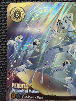 Lorcana - Perdita - Determined Mother - Enchanted NM - 207/204 - Reign of Jafar - Image 3