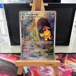 Pokemon TCG Card Armarouge 203/198 Scarlet Violet Base Illustration Rare - NM - Image 1