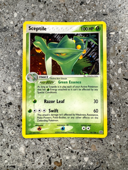 Pokemon TCG Cards Sceptile 10/106 Emerald Holo Rare MINT - Image 1