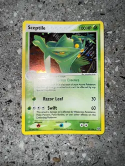 Pokemon TCG Cards Sceptile 10/106 Emerald Holo Rare MINT - Image 3