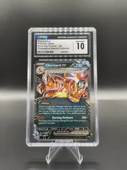 Pokemon TCG Charizard EX 196 Black Star Promo Card - Image 1