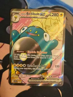 PTCG Iono's Bellibolt EX (194) x1 Near Mint Scarlet & Violet Promo Card - Image 1