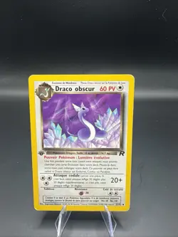 Dark Dragonair (Draco Obscur) Pokemon French 33/82 1st Edition! VERY RARE & OLD! - Image 2