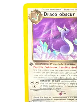 Dark Dragonair (Draco Obscur) Pokemon French 33/82 1st Edition! VERY RARE & OLD! - Image 4