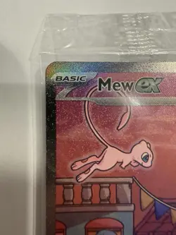 MEW ex Promo 053 Special Illustration Rare Black Star Promo Sealed Pokemon 151 - Image 4