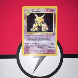 Wizards of the Coast Alakazam 1/130 Base Set 2 Holo Rare 80HP Eng - Image 2