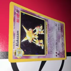 Wizards of the Coast Alakazam 1/130 Base Set 2 Holo Rare 80HP Eng - Image 5