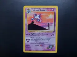 Pokemon - Sabrina's Haunter 55/132 Uncommon Gym Challenge - Image 1