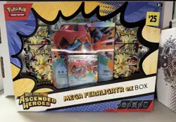 Pokemon TCG Mega Evolutions Ascended Hero’s EX BOX LOT OF 3 New Sealed - Image 2