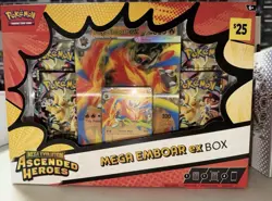 Pokemon TCG Mega Evolutions Ascended Hero’s EX BOX LOT OF 3 New Sealed - Image 3