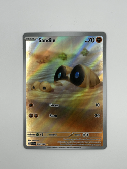 Sandile 216/198 - Pokemon TCG Scarlet & Violet 2023 NM - Image 1