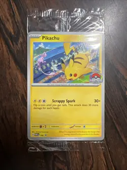 Pikachu Promo 2024 World Championships SVP EN 190 Pokemon Worlds SEALED PROMO - Image 1