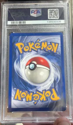 Pokemon 1st edition Fossil Dragonite Holo 4/62 PSA 7 - Image 4