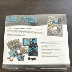 Pokemon TCG Scarlet & Violet Black Bolt Elite Trainer Box English 2025 - Image 4