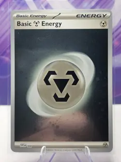 BASIC ENERGY METAL Pokemon Scarlet & Violet 151 Cosmos Holo SVE 008 - Image 1