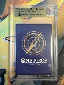 BGS 10 PRISTINE One Piece Wings of Captain Manga Art Foil Roronoa Zoro #OP06-118 - Image 3