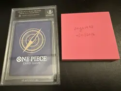 2022 One Piece Summit Decisive Battle JP Emporio Ivankov SR Black Label BGS10 - Image 2
