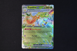 Espathra ex 006/091 Holo Shiny Pokemon TCG Card Paldean Fates 2024 Light Play - Image 1