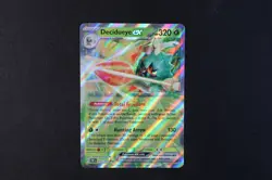 Decidueye ex 015/197 Holo Shiny Pokemon TCG Card Obsidian Flames 2023 NEAR MINT - Image 1