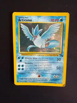 Pokemon card Articuno 2/62 holo Fossil Italiano Ita Light Played Vintage - Image 1