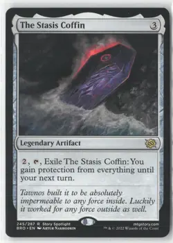 The Stasis Coffin 245 Rare Prerelease Cards Magic: The Gathering Near Mint - Image 1