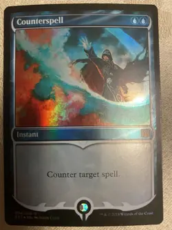 MTG Counterspell (004) *Foil* Signature Spellbook Jace MT/NM Combined Shipping - Image 1