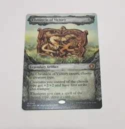 Chronicle of Victory (Borderless/Showcase) #346 - ECL Lorwyn Eclipsed - MtG - Image 1