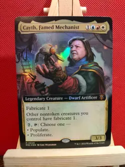 Cayth, Famed Mechanist FOIL (Extended) - Modern Horizons 3 Commander - NM - MTG - Image 1