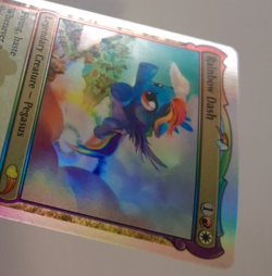 Rainbow Dash Foil LP Secret Lair My Little Pony MTG Magic the Gathering - Image 3