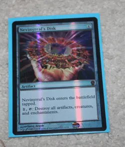 Nevinyrral's Disk #11 (Foil) NM From the Vault: Relics V10 Magic MTG - Image 1