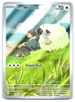 Hop's Wooloo Pokemon Illustration Rare SV09: Journey Together 170/159 - Image 1