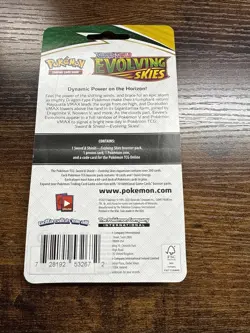 POKEMON TCG Eevee Sword & Shield Evolving Skies checklane booster 1 pack - Image 4