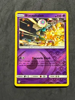 Blacephalon 104/236 Holo Rare Cosmic Eclipse Pokemon Reverse Holo Near Mint - Image 1