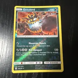 Guzzlord 136/236 Reverse Holo Cosmic Eclipse Pokemon TCG Near Mint - Image 1
