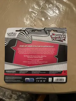 Pokemon TCG Scarlet Violet White Flare-Tech Sticker Collection Sealed/New - Image 2
