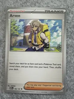 Pokemon TCG Arven Sv03: Obsidian Flames 186/197 Regular Non-Holo Uncommon Card - Image 1
