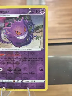 Gengar 085/202 Sword & Shield Holo Rare Pokemon Card Free Shipping! - Image 4