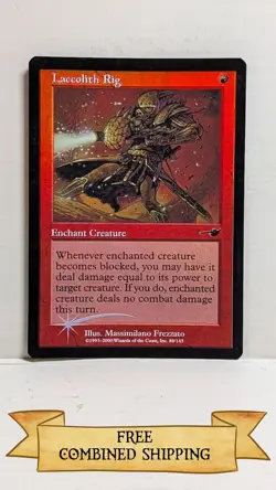 Laccolith Rig Nemesis Foil ...sku: CA511 - Image 1