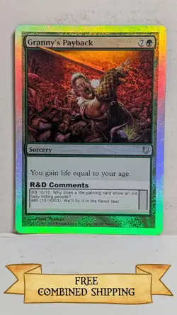 Granny's Payback Unhinged Foil ...sku: CB401 - Image 1