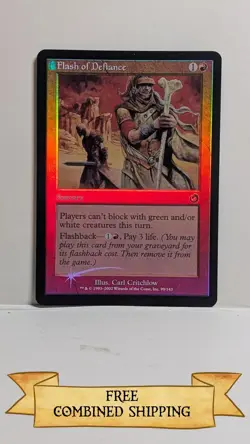 Flash of Defiance Torment Foil ...sku: CB615 - Image 1