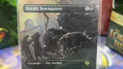MTG Orcish Bowmasters BORDERLESS Foil The Lord of the Rings 433 Nm Mint RARE - Image 3
